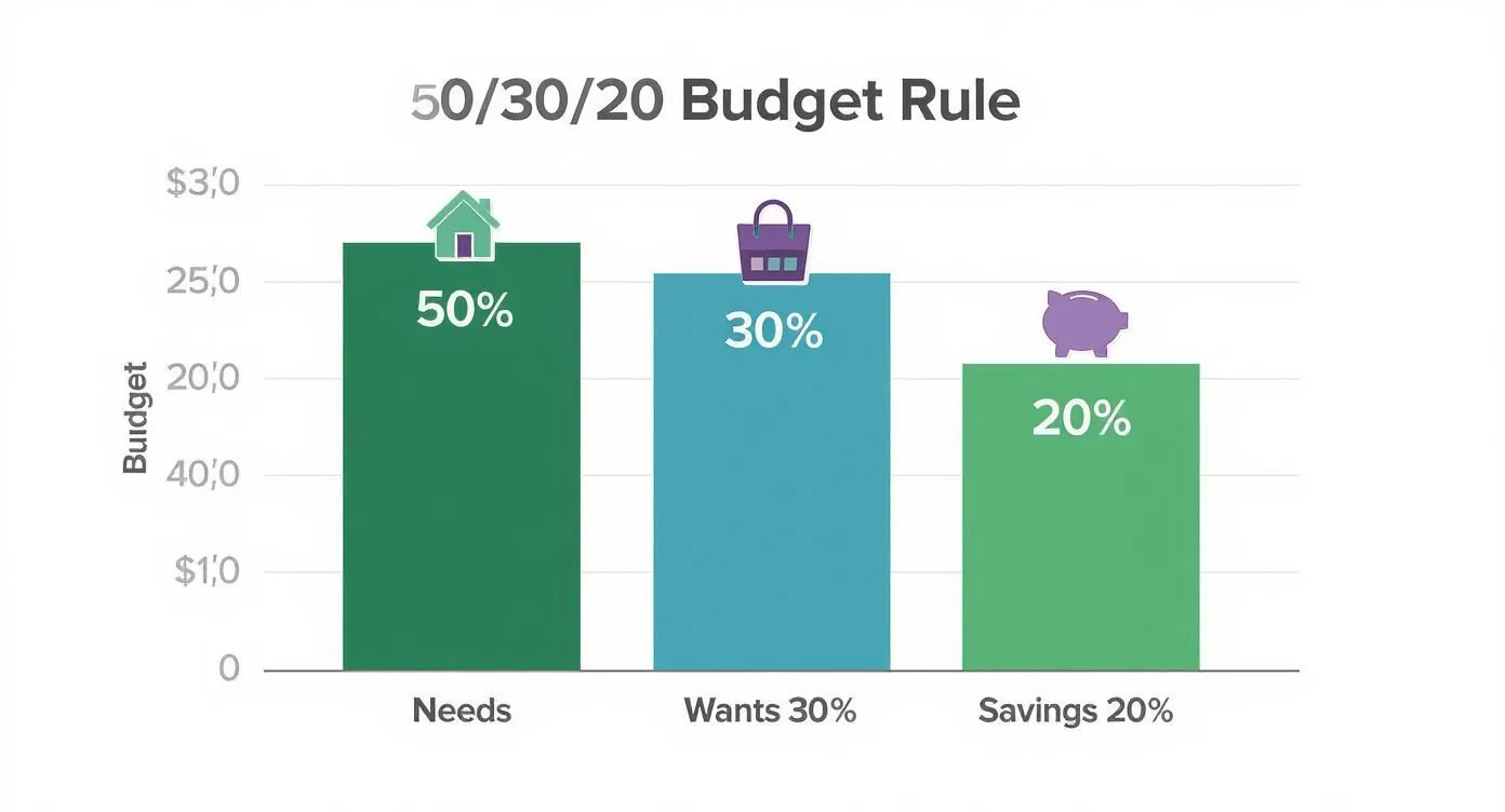 Infographic about how to build wealth in your 30s