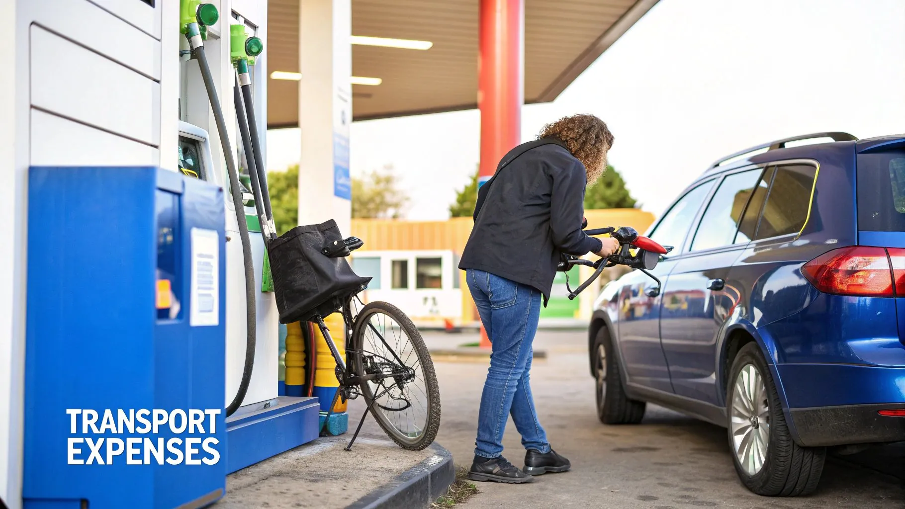 Infographic showing key data about Transportation and Vehicle Expenses