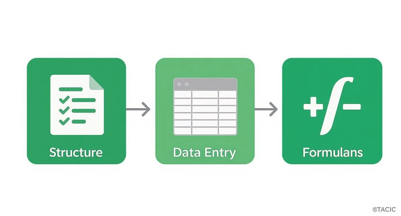 Infographic about free net worth spreadsheet