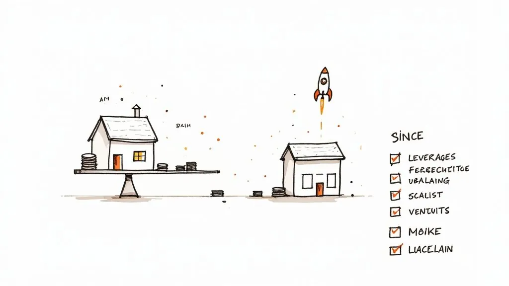 Real estate and startup ventures