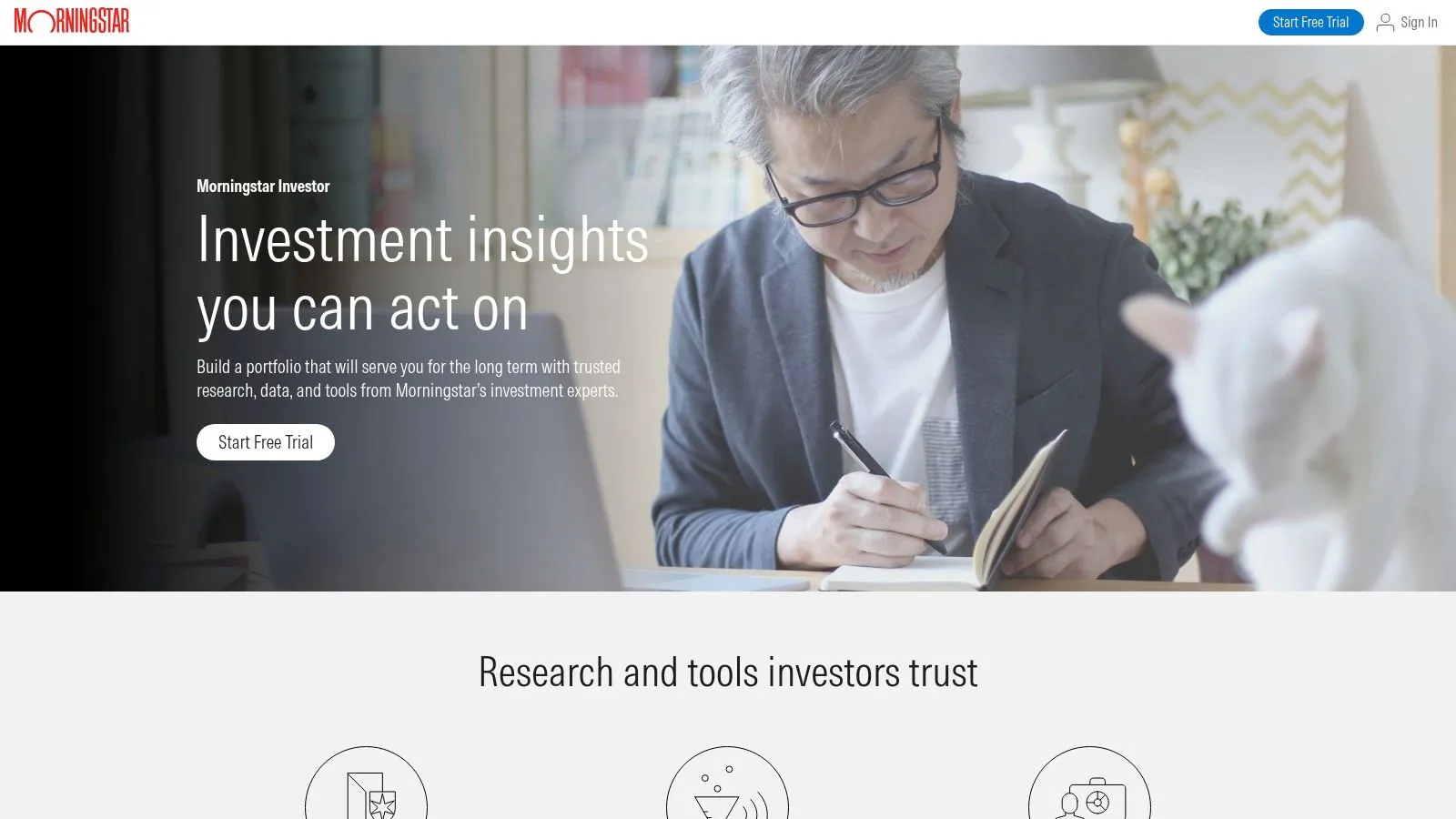 Morningstar Investor (Portfolio Manager + Research)