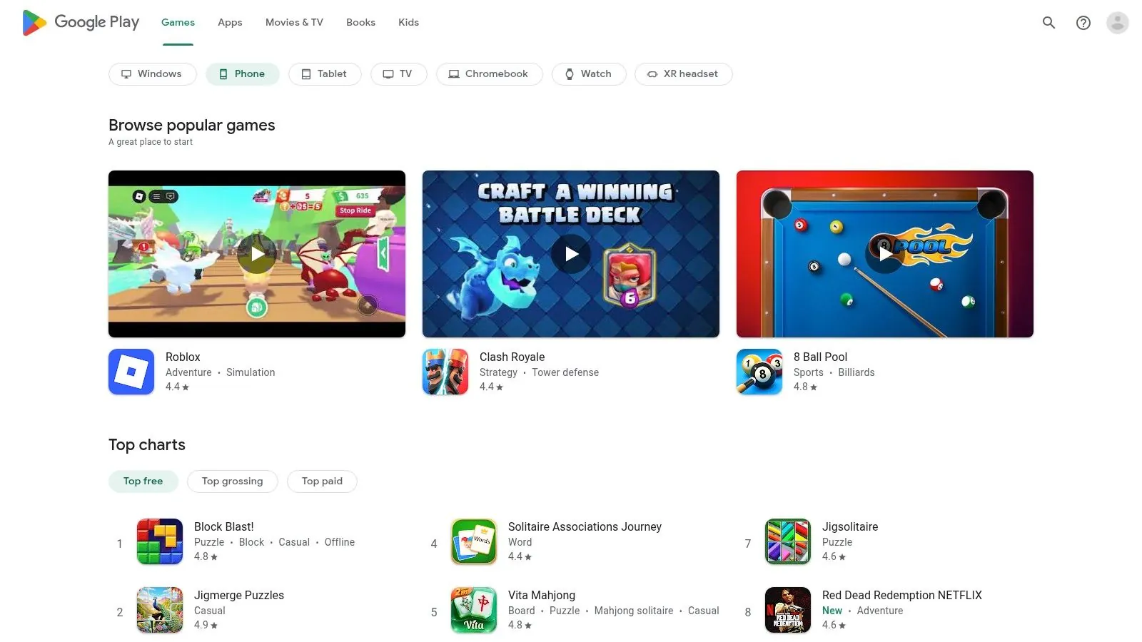 Google Play (Budgeting & Personal Finance apps)