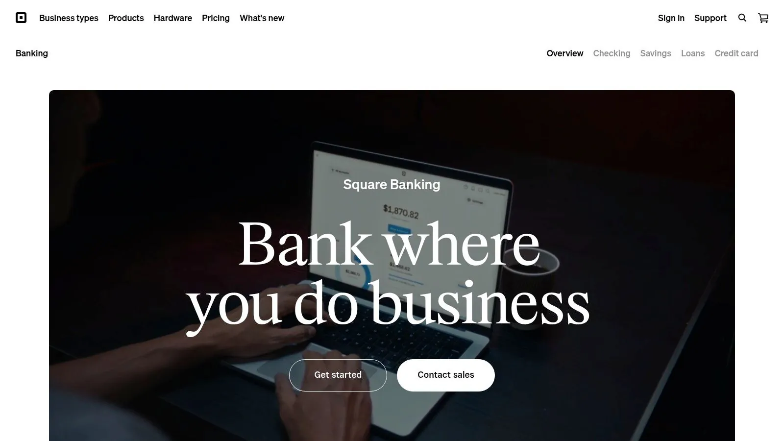 Square Banking: Best for Instant Access to Sales Revenue