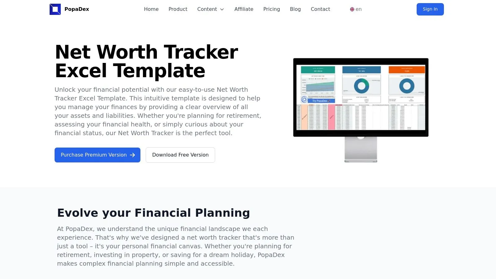 Net Worth Tracker Excel Template